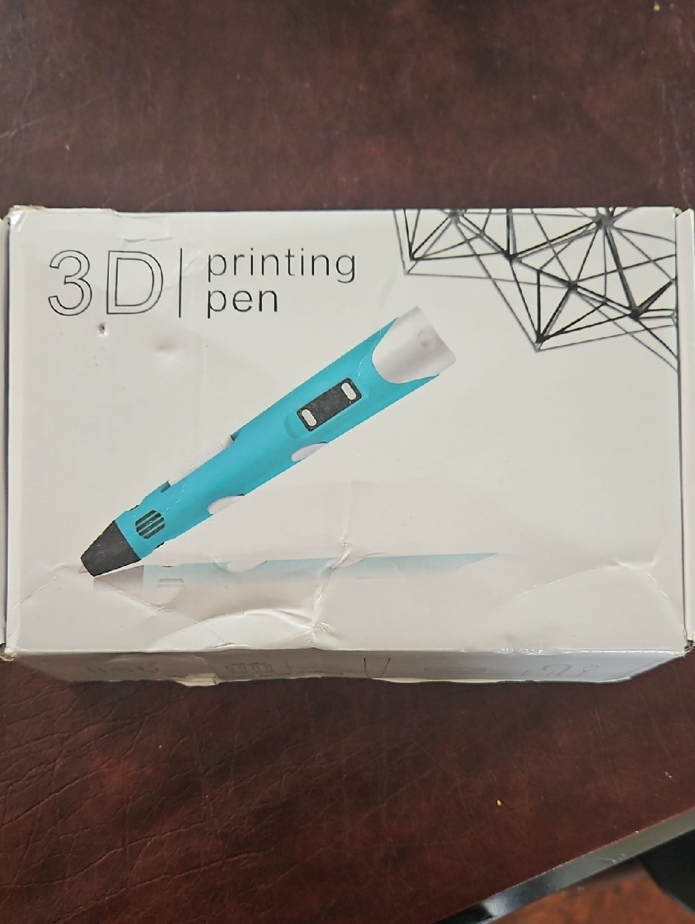 3D Printing Pen Kids 3D Pen in Teal Blue With Filaments